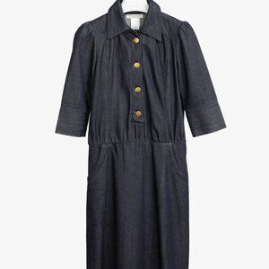 Chloe Indigo Denim Shirtdress